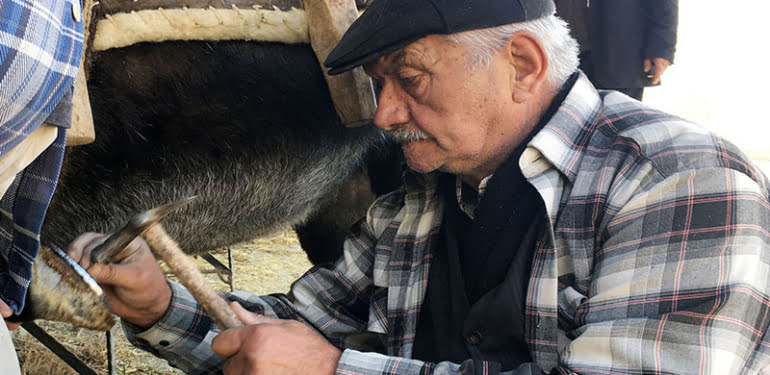50 yıldır çivi çakıyor