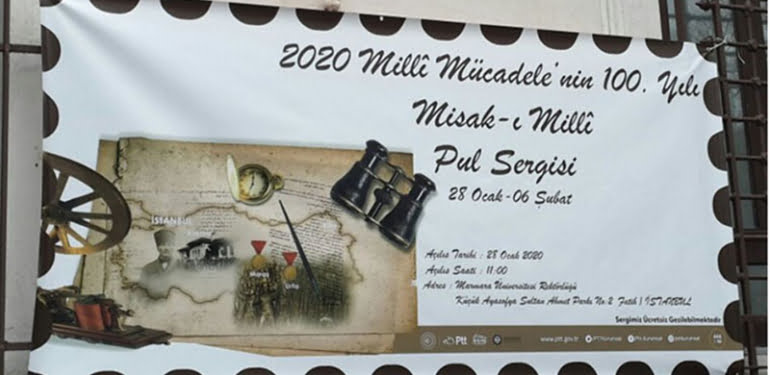‘Misak-ı Milli’nin 100 yılı’ pul sergisi