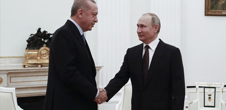 Türkiye’deki esir takasının ardından Erdoğan-Putin görüşmesi