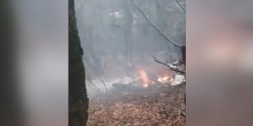 Rusya’da bir helikopter düştü, pilot hayatını kaybetti (DHA)