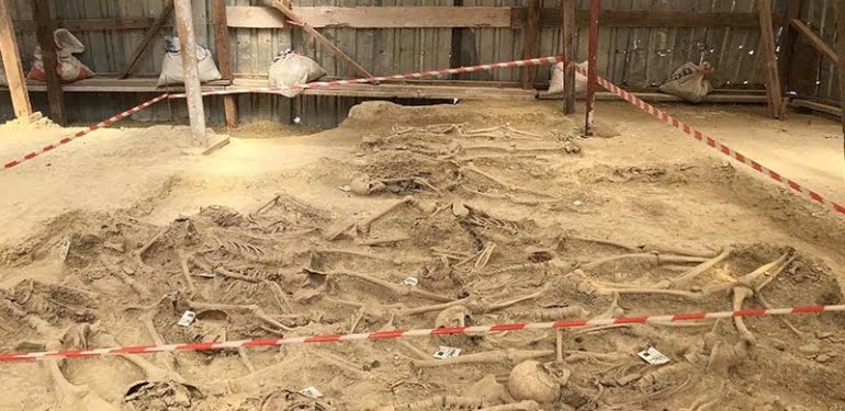 108 yıl sonra 30 şehidin mezarına ulaşıldı