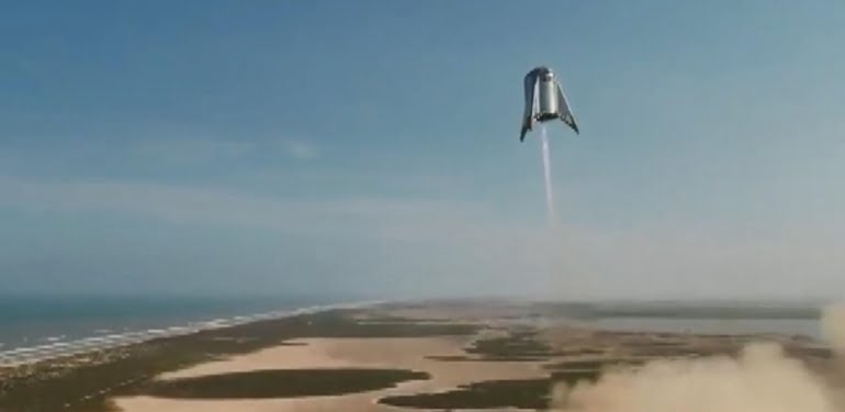 SpaceX 150 metre yüksekliğe çıktı