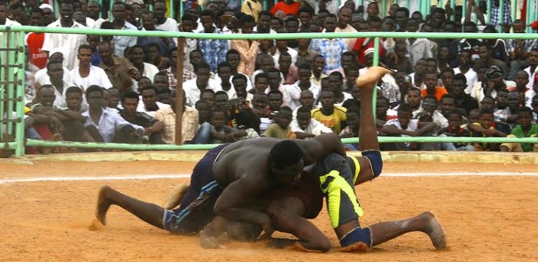 Geleneksel Sudan ‘Nuba’ güreşleri