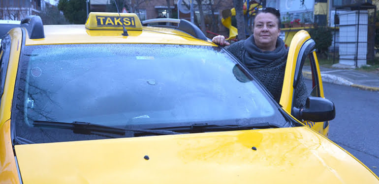 Avcılar’ın tek kadın taksi şoförü: Korkarak hiçbir şey yapılamaz