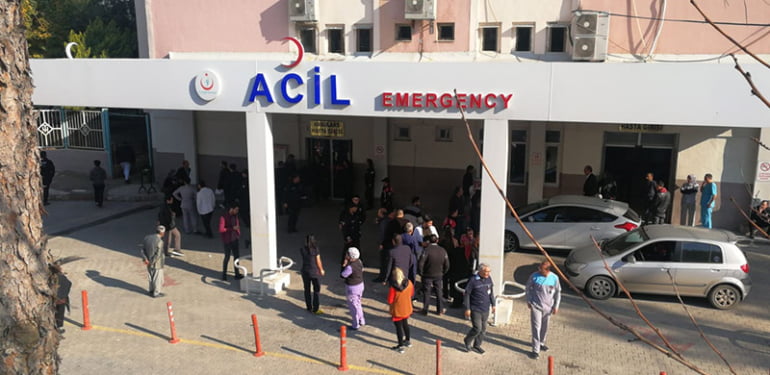 Tarsus Devlet Hastanesi’nde patlama