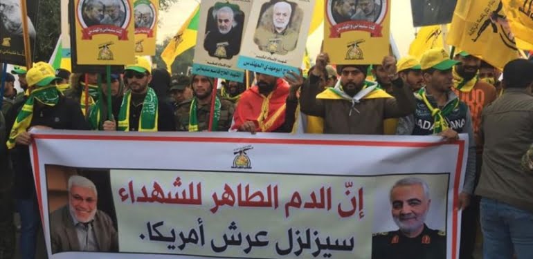 Irak’ta Kasım Süleymani için büyük uğurlama