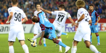 UEFA Avrupa Ligi C Grubu 3. hafta maçında Trabzonspor ile Kras