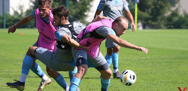Trabzonspor’da Basel maçı hazırlıkları başladı