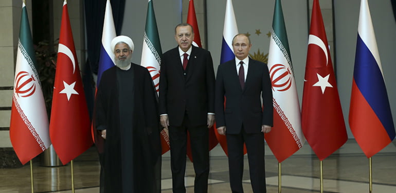 Ankara’da üçlü Suriye zirvesi