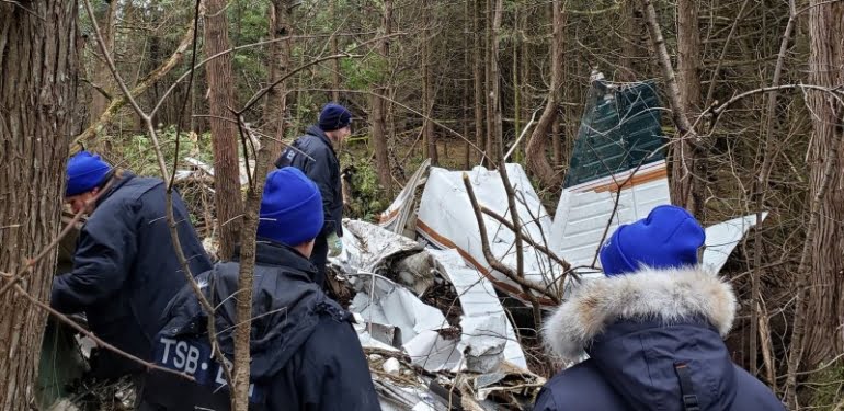 Kanada’da uçak düştü, 3’ü çocuk 7 kişi öldü (DHA)