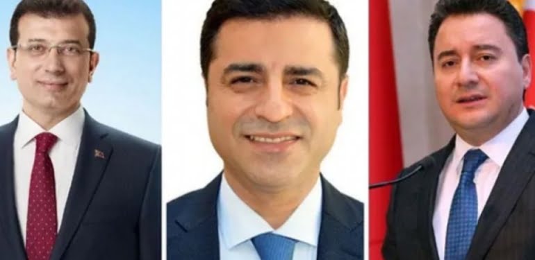İmamoğlu ve Babacan’ın yanına bir de Demirtaş gelirse…