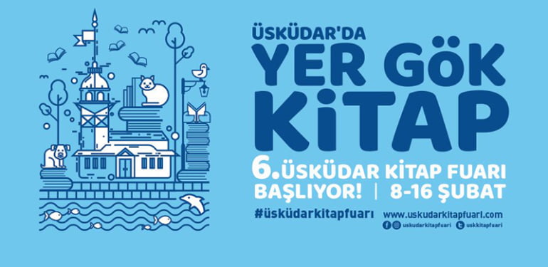 6. Üsküdar Kitap Fuarı başladı