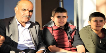 Van'da, 23 Ekim 2011'de meydana gelen depremde yaşadıkları ac