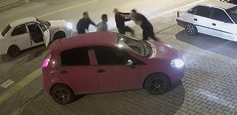 Trafik magandaları yanlış kişiye çattı