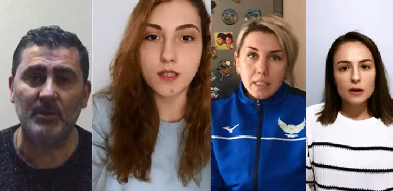 Yenimahalle Belediyesi Hentbol takımından ‘evde kal’ mesajı