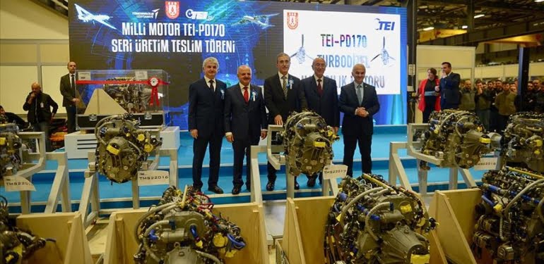 İlk milli havacılık motoru TUSAŞ’a teslim edildi