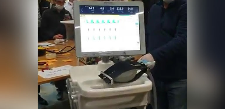 İşte yerli solunum cihazının ilk prototipi