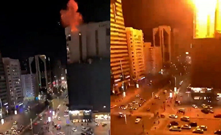 Birleşik Arap Emirlikleri’nin başkenti Abu Dabi’de patlama!