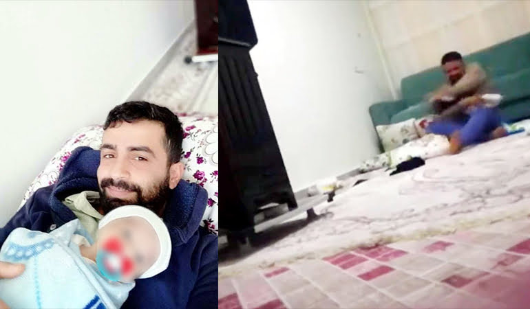 2 aylık bebeğini döven babadan ‘Neden vurdun’ sorusuna pes dedirten yanıt