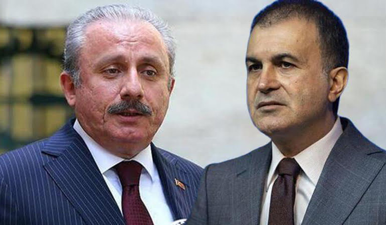 Atatürk Anıtı’na saldırıya TBMM Başkanı Şentop ve AKP Sözcüsü Çelik’ten tepki