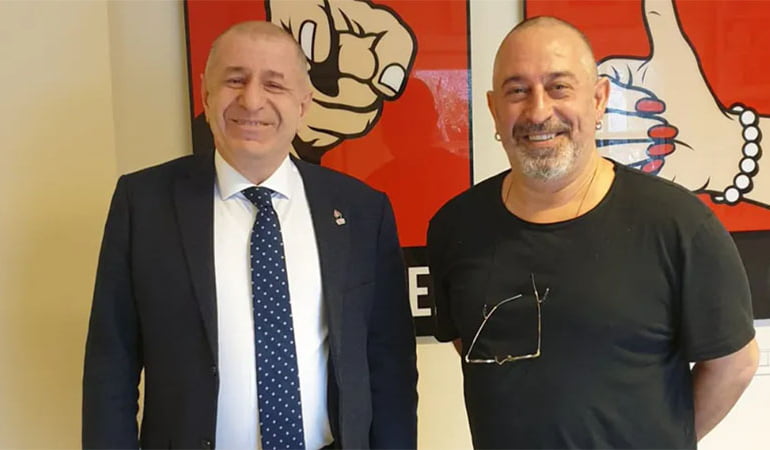 Ümit Özdağ, Cem Yılmaz’la görüştü