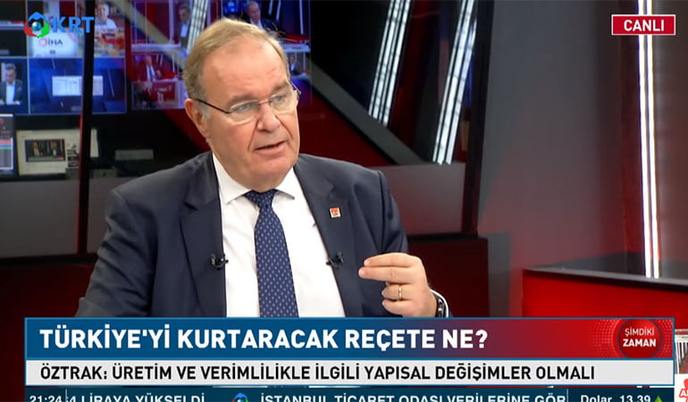 Faik Öztrak, gönlündeki cumhurbaşkanı adayını açıkladı