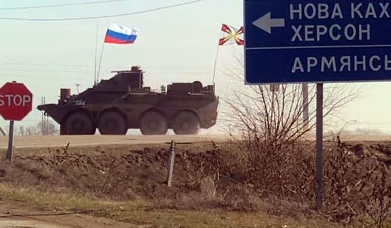 Ukrayna’da ilk resmi toprak kaybı… Rus birlikleri Herson bölgesinde