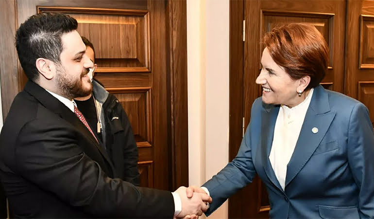 BTP Genel Başkanı Hüseyin Baş’tan Akşener’e ziyaret