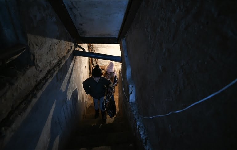 Ukrayna’nın başkenti Kiev’de yeniden patlama sesleri