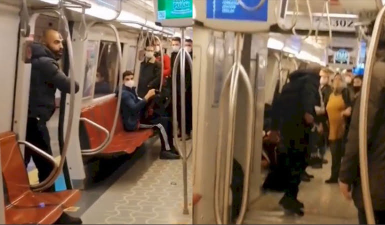Metroda dehşet saçan saldırgan güvenlik görevlilerini suçladı
