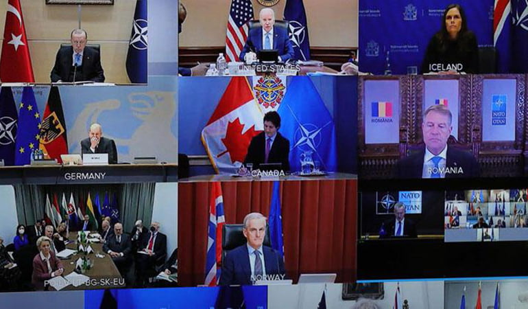 NATO liderler zirvesi sonrası açıklama