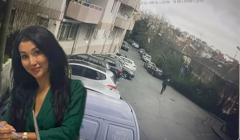 Avukata silahlı saldırı şüphelisi kamerada