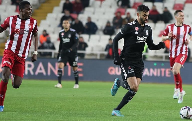 Beşiktaş Sivas deplasmanında 3 puanın sahibi