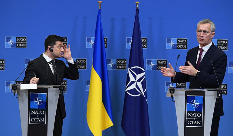ABD savaşı kışkırtırken Ukrayna NATO’ya sığındı