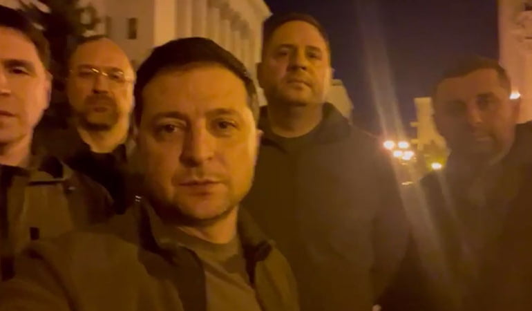Zelenskiy’den Kiev mesajı: Hepimiz buradayız