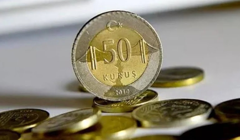 50 kuruşun maliyeti 1, 47 tl oldu