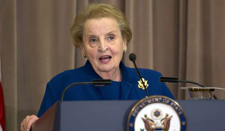 ABD’nin ilk kadın Dışişleri Bakanı Madeleine Albright öldü