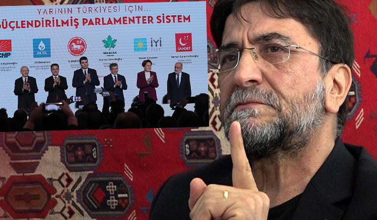 Nihat Genç’ten ‘altılı masa’ çıkışı: Siz hangi projeye imza attınız!