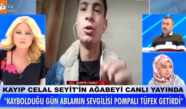 Müge Anlı’dan Suriyeli konuğa: Tüfeğe meraklıysan gidip ülkeni korusaydın