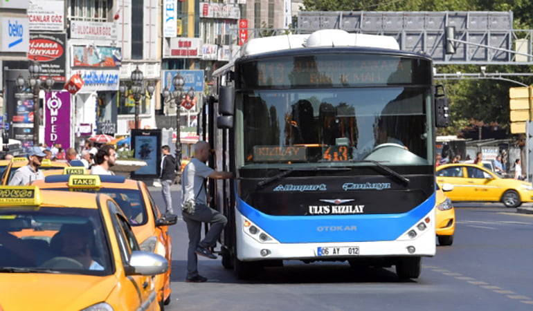 Ankara’da özel halk otobüsü ve minibüs sürücüleri, bugün kontak kapatacak