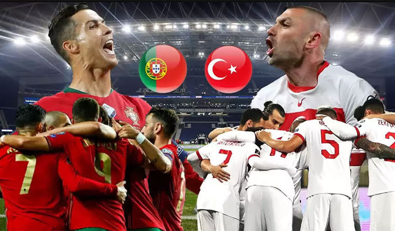 Portekiz-Türkiye maçında ilk 11’ler belli oldu!