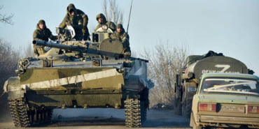 Military hardware movement in Donetsk People's Republic