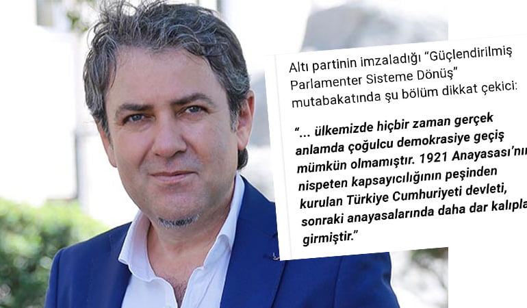 Sinan Meydan’dan 6 partinin mutabakat metnine tepki: 1924 Anayasasına ‘dar kalıp’ demek kabul edilemez
