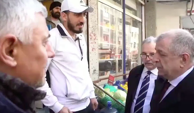 Ümit Özdağ’la Suriyeli genç arasında dikkat çeken diyalog