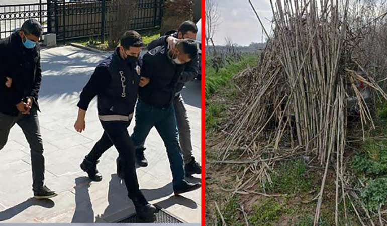 Tavuk yetiştiricisini öldürdükten sonra yakıp gömen katilin kan donduran ifadesi