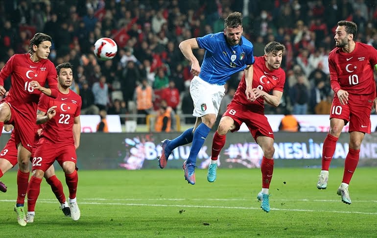 A Milli Futbol Takımı, özel maçta İtalya’ya 3-2 yenildi