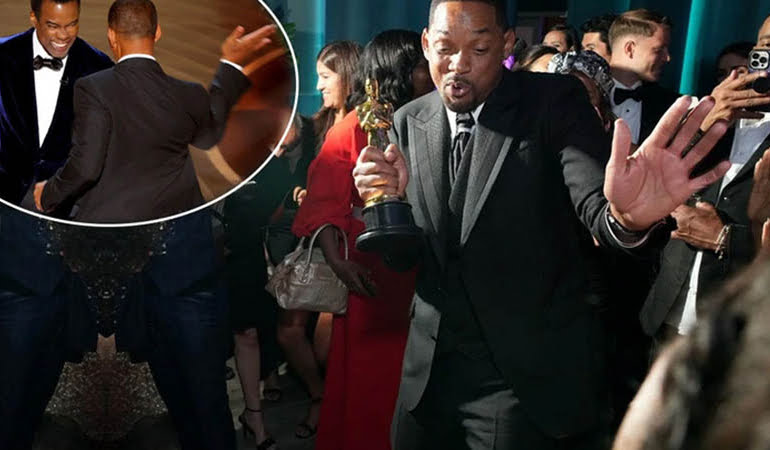 Will Smith tokattan sonra coşmuş! Partide dikkat çeken haller