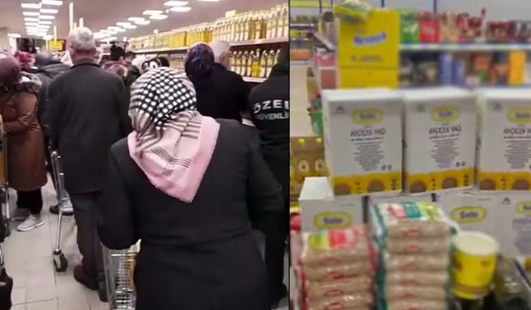 Ayçiçek yağına büyük zam sinyali… Vatandaş markete akın etti