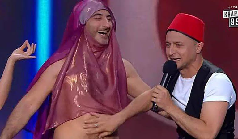 Zelenskiy’nin komedyenken Erdoğan’a ve Türklere hakareti yeniden gündem oldu