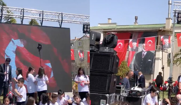 23 Nisan kutlamalarında ‘Arapça şarkı’ tartışması… Valilikten açıklama geldi